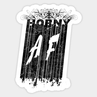 Horny AF Sticker